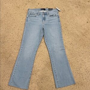 GAP Denim Kick Fit Jeans in Light Blue 10Long. Midrise, flare, ankle length